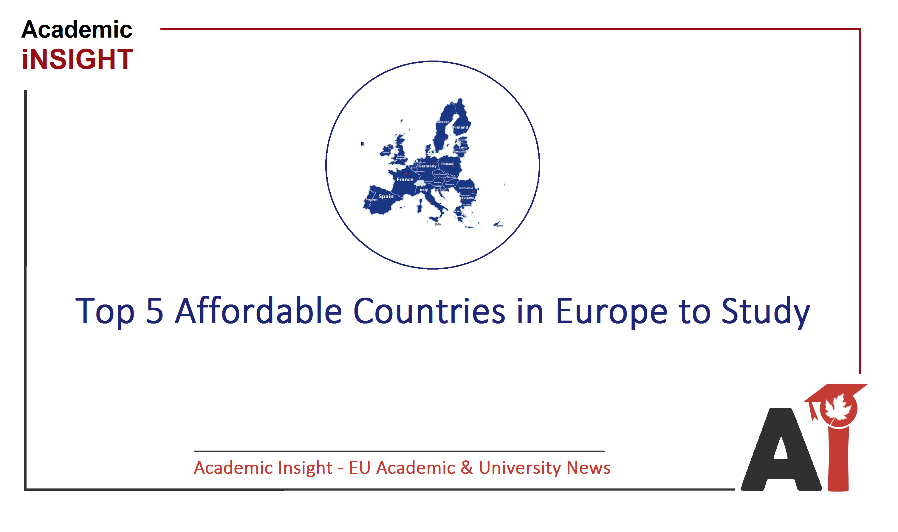 Top 5 Affordable Countries to Study in Europe