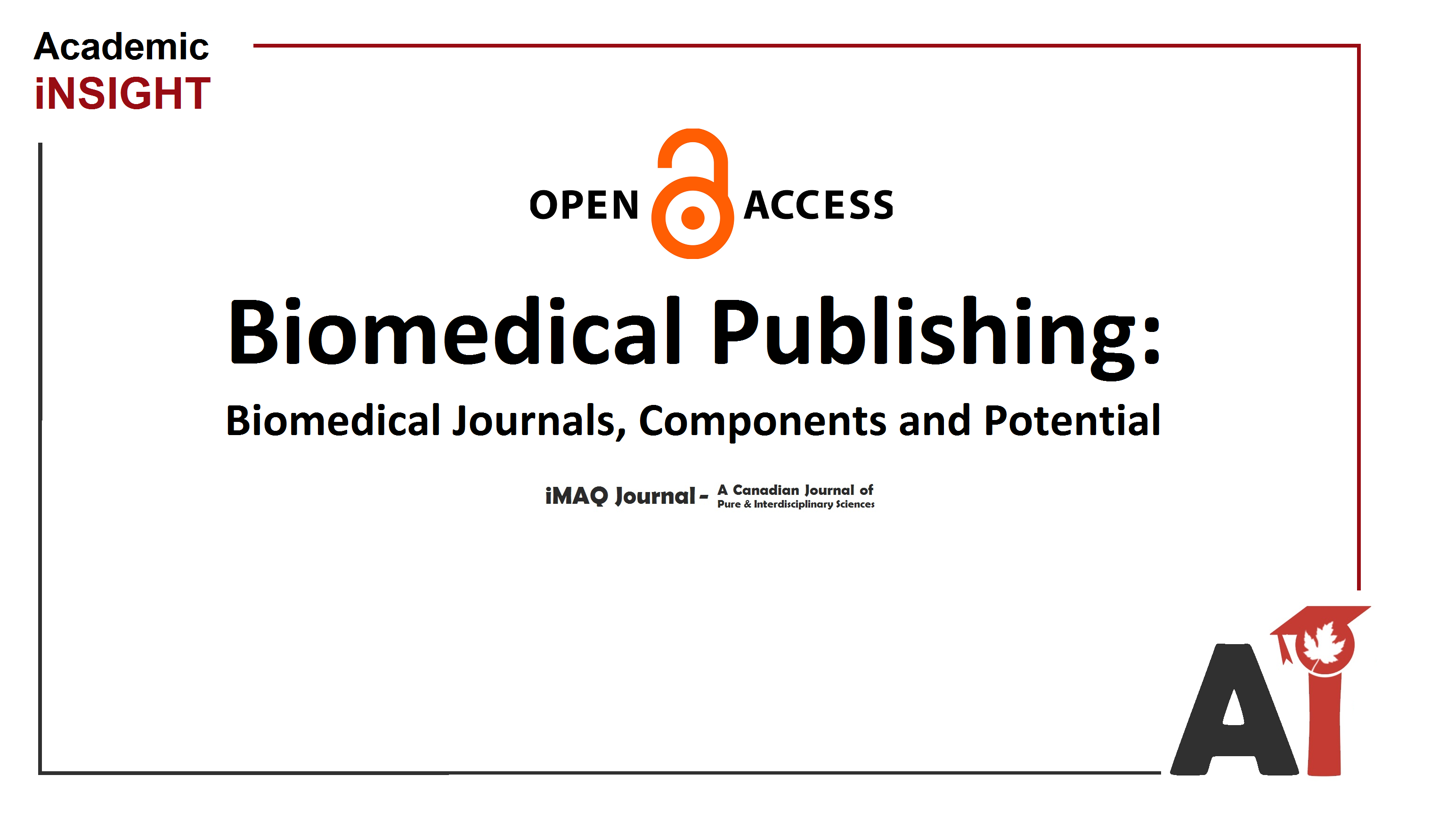 Biomedical Publishing: Biomedical Journals, Components and Potential
