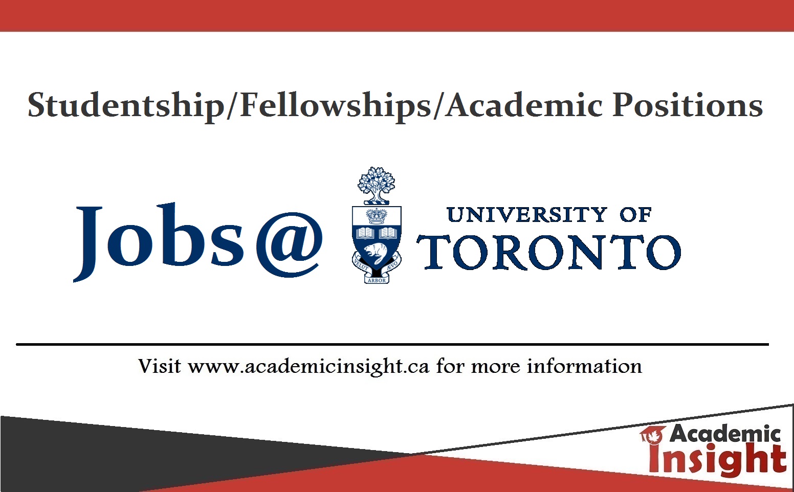 Lecturership/Assistant Professorship of Emergency and Trauma Radiologist at the University of Toronto