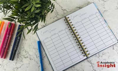 Academic Diary or an Academic Planner